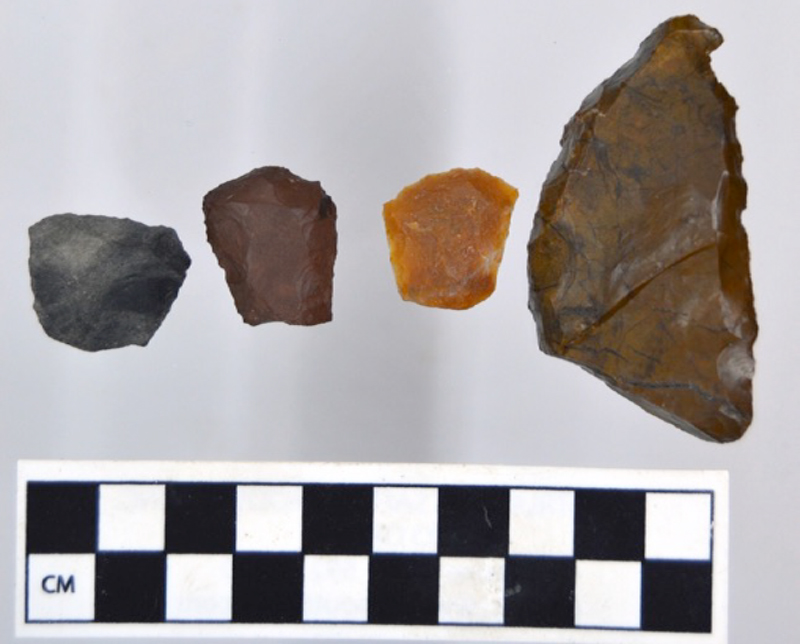 Photo of a Unifacial scraping tools from Montgomery County, Maryland